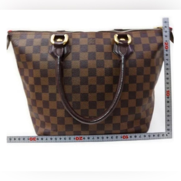 Louis Vuitton Saleya PM Damier Ebene Canvas Tote - Picture 12 of 13